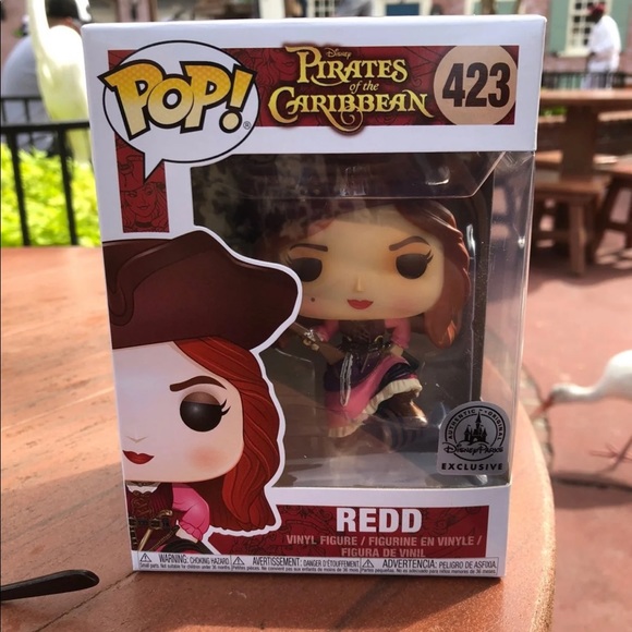 Disney funko pop Redd Pirate #423 - Picture 1 of 3
